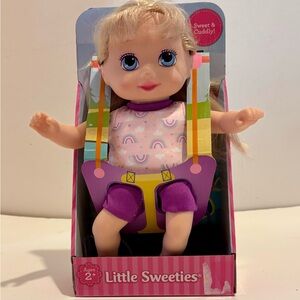 4/$20 Little Sweeties 10” Doll Blonde Hair, Blue Eyes and Outfit Kids Toy